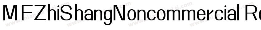 MFZhiShangNoncommercial Regular字体转换